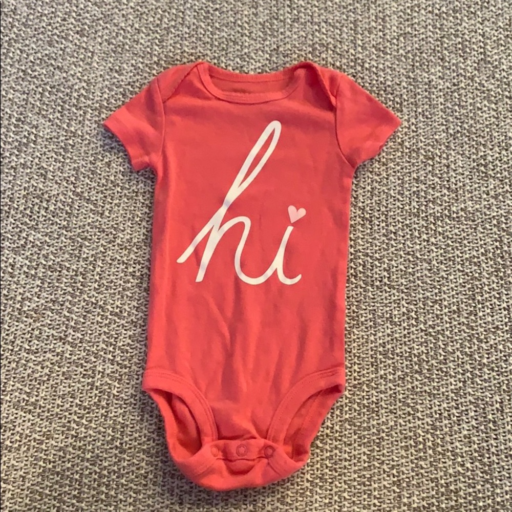 Baby Girl Carters Onesie